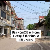 B.Á.N GẤP !!!45m2 đường ô tô tránh nhau tại Bắc Hồng – Đông Anh - Khu vực dân cư đông đúc, tiềm năng